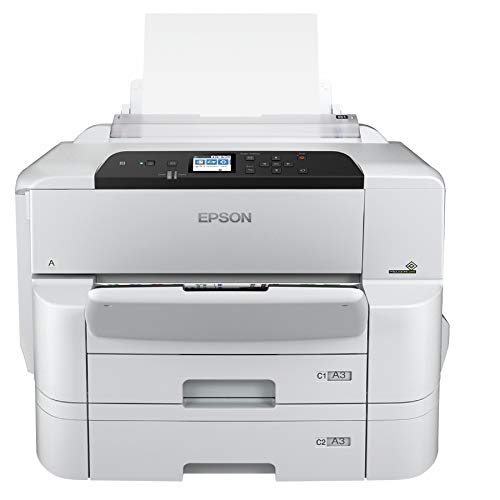 Epson WorkForce Pro WF-C8190DTW - Printer - colour - Duplex - ink-jet - A3/Ledger - 4800 x 1200 dpi - up to 24 ppm (mono) / up to 24 ppm (colour) - capacity: 835 sheets - Gigabit LAN, NFC, USB 3.0, USB 2.0 host, Wi-Fi(ac)