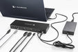 Dynabook - Docking station - USB-C / Thunderbolt 4 - 2 x HDMI, 2 x DP - GigE - 135 Watt - United Kingdom, Europe - for Toshiba Portégé X30-G, X30L-J, X30W-J, X40-J, X50-G, Toshiba Tecra A40-J, A50-J