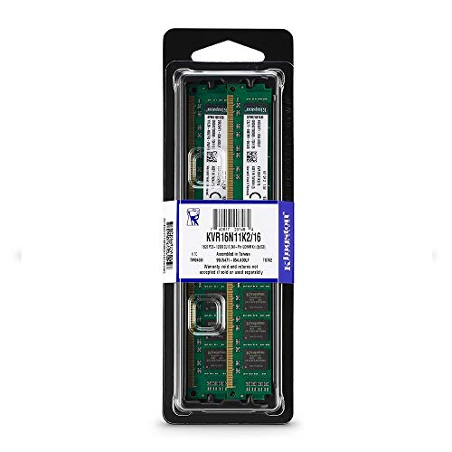 Kingston 16GB 1600MHz DDR3 Non-ECC CL11 DIMM (Kit of 2)