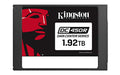 Kingston Data Center DC450R - Solid state drive - encrypted - 1.92 TB - internal - 2.5" - SATA 6Gb/s - 256-bit AES - Self-Encrypting Drive (SED)