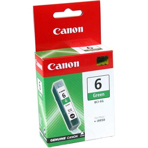 Best Value Canon BCI-6G Ink Tank Cartridge Page Life 280pp Green Ref 9473A002