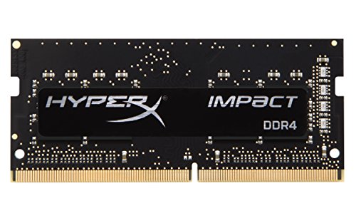 HyperX Impact - DDR4 - kit - 16 GB: 2 x 8 GB - SO-DIMM 260-pin - 2400 MHz / PC4-19200 - CL14 - 1.2 V - unbuffered - non-ECC