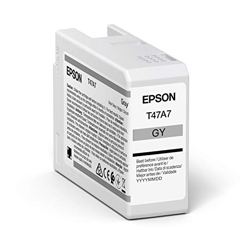 Epson Grey T47A7 Pro10 Ink Cart 50Ml