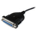 StarTech.com ICUSB1284D25 6 ft USB to DB25 Parallel Printer Adapter Cable - M/F