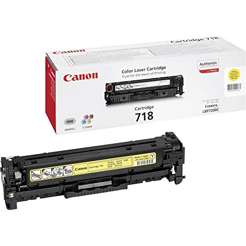 Best Value Canon Original Yellow Laser Toner Cartridge 718 226855