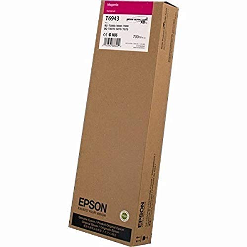 Epson T694300 - 700 ml - magenta - original - ink cartridge - for SureColor SC-T3000, SC-T3200, SC-T5000, SC-T5200, SC-T7000, SC-T7200, T3270, T5270, T7270