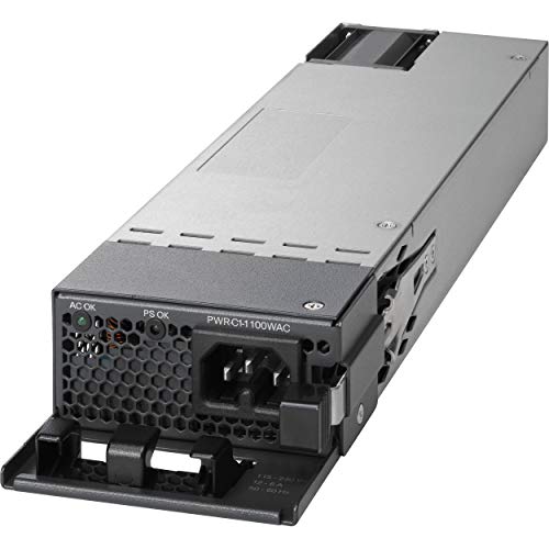 Cisco - Power supply - hot-plug (plug-in module) - 80 PLUS Platinum - AC 115-240 V - 1100 Watt - for Catalyst 9300 (1100 Watt), 9300 (Higher Scale) (1100 Watt), 9300L (1100 Watt)