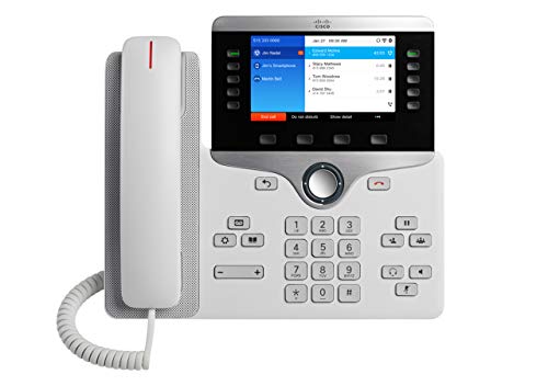 Cisco IP Phone 8861 - VoIP phone - IEEE 802.11a/b/g/n/ac (Wi-Fi) - SIP, RTP, SDP - 5 lines - charcoal