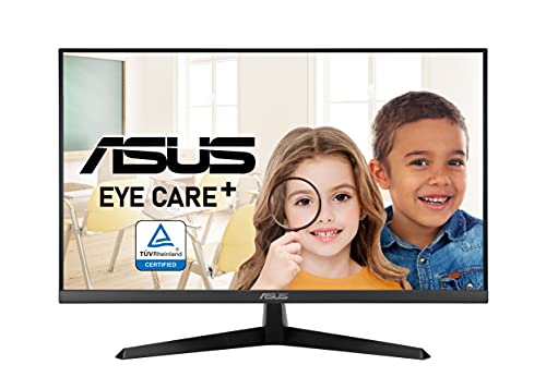 ASUS VY279HE - LED monitor - 27" - 1920 x 1080 Full HD (1080p) @ 75 Hz - IPS - 250 cd/m - 1000:1 - 1 ms - HDMI, VGA