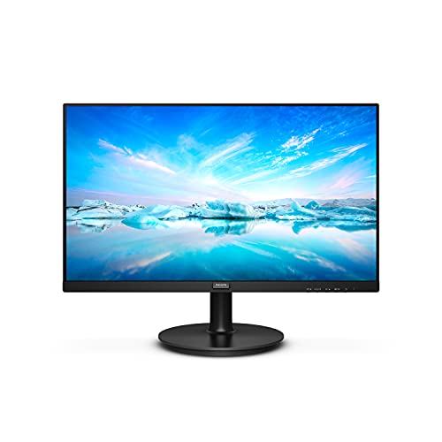 Philips V-line 220V8L5 - LED monitor - 22" (21.5" viewable) - 1920 x 1080 Full HD (1080p) @ 60 Hz - VA - 250 cd/m? - 3000:1 - 4 ms - DVI-D, VGA - textured black