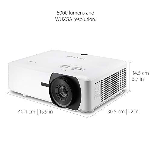 Viewsonic LS850WU - DLP projector - laser - 5000 ANSI lumens - WUXGA (1920 x 1200) - 16:10 - 1080p - with 1 year Express Exchange Service