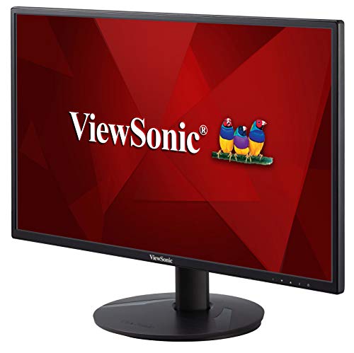 Viewsonic VA2718-sh - LED monitor - 27" (27" viewable) - 1920 x 1080 Full HD (1080p) @ 75 Hz - IPS - 300 cd/m? - 1000:1 - 5 ms - HDMI, VGA - black