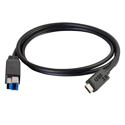 C2G 2m USB 3.1 Gen 1 USB Type C to USB B Cable M/M - USB C Cable Black - USB cable - USB Type B (M) to USB-C (M) - USB 3.1 - 2 m - black