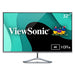 Viewsonic VX3276-4K-mhd - LED monitor - 32" (31.5" viewable) - 3840 x 2160 4K UHD (2160p) - VA - 300 cd/m? - 2500:1 - HDR10 - 4 ms - 2xHDMI, DisplayPort, Mini DisplayPort - speakers