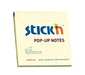 Best Value Stick N 76x76mm Pop Up Sticky Note - Yellow