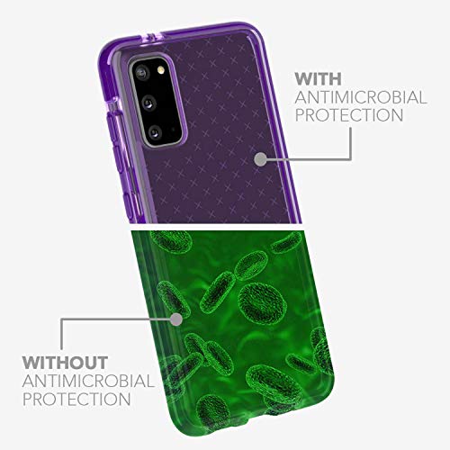 Tech 21 Evo Check Violet Samsung Galaxy S20 Mobile Phone Case