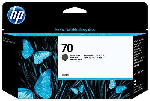 HP 70 - C9448A - 1 x Matte Black - Ink cartridge - For DesignJet Z2100, Z3100, Z3100ps, Z3200, Z3200ps, Z5200, Z5400