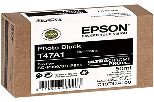 Epson Photo Black T47A1 Pro10 Ink C 50Ml