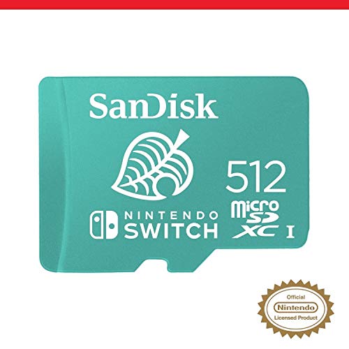 SanDisk Nintendo Switch - Flash memory card - 512 GB - UHS-I U3 / Class10 - microSDXC UHS-I