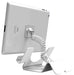 Compulocks Universal Tablet Holder Keyed Coiled Cable Lock White - Stand - for tablet - lockable - high-grade aluminium - white - desktop