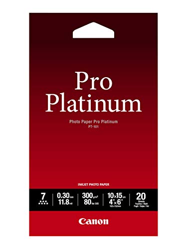 Canon Photo Paper Pro Platinum - Photo paper - 100 x 150 mm - 300 g/m2 - 20 sheet(s)