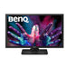 BenQ DesignVue PD2700Q - PD Series - LED monitor - 27" - 2560 x 1440 - IPS - 350 cd/m - 1000:1 - 4 ms - HDMI, DisplayPort, Mini DisplayPort - speakers - black