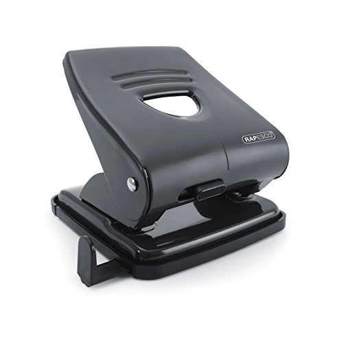 Best Value Rapesco PF827AB1 827 2-Hole Metal Punch, 30 sheet Capacity - Black