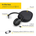 Jabra Evolve 2 65 UC Bluetooth 5.0 USB A Noise Isolating On Ear Mono Headset DSP Function Boom Microphone