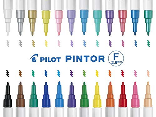 Pilot Pintor Fine Bullet Tip Paint Marker 2.9mm Gold Single Pen 4902505541605