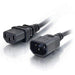 C2G Computer Power Cord Extension - Power extension cable - IEC 60320 C13 to IEC 60320 C14 - AC 250 V - 5 m