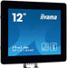 iiyama ProLite TF1215MC-B1 - LED monitor - 12.1" - open frame - touchscreen - 1024 x 768 - IPS - 540 cd/mâ‰¤ - 1000:1 - 25 ms - HDMI, VGA, DisplayPort - black