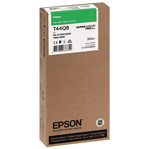 Epson T44QB - 350 ml - green - original - ink cartridge - for SureColor P7560, P9560, SC-P7500, SC-P7500 Spectro, SC-P9500, SC-P9500 Spectro