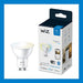 WiZ Whites - LED light bulb with reflector - shape: PAR16 - GU10 - 4.9 W (equivalent 50 W) - class A+ - warm white to daylight - 2700-6500 K