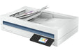 HP ScanJet Enterprise Flow N6600 fnw1 - Document scanner - Contact Image Sensor (CIS) - Duplex - A4/Legal - 600 dpi x 600 dpi - up to 50 ppm (mono) / up to 50 ppm (colour) - ADF (100 sheets) - up to 8000 scans per day - USB 3.0, Gigabit LAN, Wi-Fi(n)