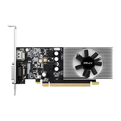 PNY GeForce GT 1030 - Graphics card - GF GT 1030 - 2 GB GDDR4 - PCIe 3.0 x16 low profile - DVI, HDMI