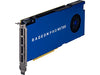 AMD Radeon Pro WX 7100 - Graphics card - Radeon Pro WX 7100 - 8 GB GDDR5 - PCIe 3.0 x16 - 4 x DisplayPort - for Workstation Z240 (400 Watt), Z2 G4 (MT, 500 Watt, 650 Watt), Z4 G4 (1000 Watt, 750 Watt), Z440 (700 Watt), Z6 G4, Z8 G4