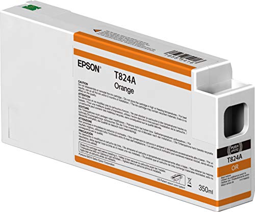 Epson T824A - 350 ml - orange - original - ink cartridge - for SureColor SC-P7000, SC-P7000V, SC-P9000, SC-P9000V