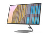 Lenovo Q27h-10 - LED monitor - 27" (27" viewable) - 2560 x 1440 QHD @ 75 Hz - IPS - 350 cd/m - 1000:1 - 4 ms - HDMI, DisplayPort, USB-C - speakers - grey