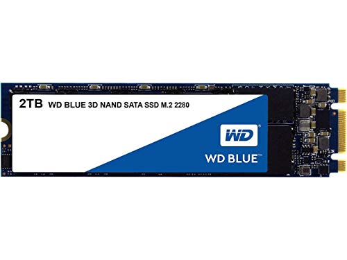 WD Blue 3D NAND SATA SSD WDS200T2B0B - Solid state drive - 2 TB - internal - M.2 2280 - SATA 6Gb/s