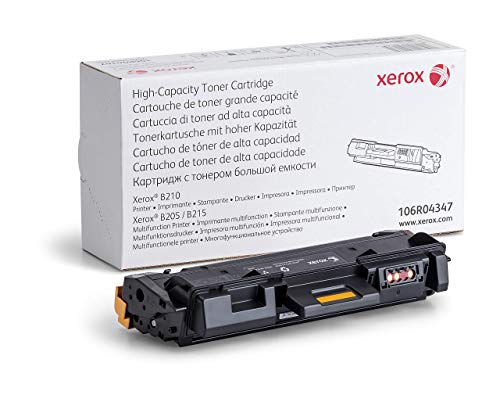 Xerox 106R04346 B210/B205/B215 Standard Capacity Black Toner Cartridge, 1500 Pages