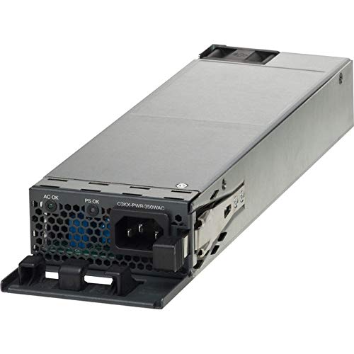 Cisco - Power supply - hot-plug / redundant (plug-in module) - AC 100-240 V - 350 Watt - refurbished - for Catalyst 3560X-24, 3560X-48