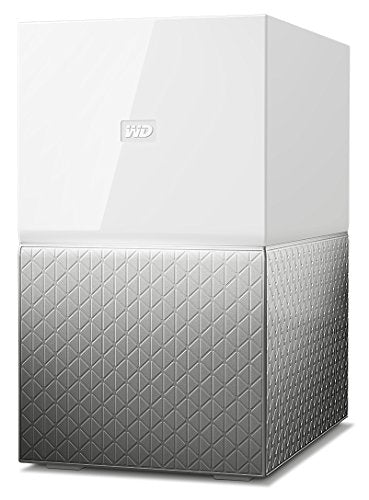 Best Value Western Digital WDBMUT0040JWT-EESN - WD My Cloud Home Duo WDBMUT0040JWT - Personal cloud storage device - 4 TB - HDD 2 TB x 2 - Gigabit Ethernet