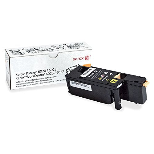 Best Value Xerox 106R02758 Phaser 6020/6022/Workcentre 6025/6027 Yellow Standard Capacity Toner Cartridge, 1000 Pages