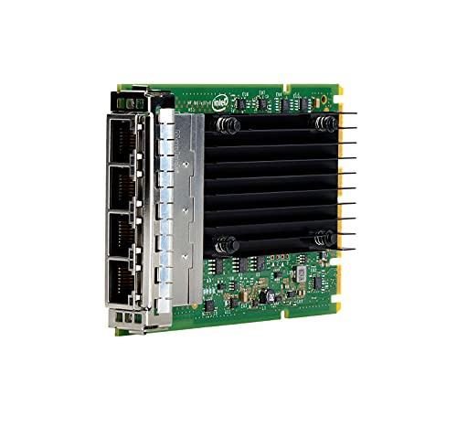 HPE I350-T4 - Network adapter - OCP 3.0 - Gigabit Ethernet x 4 - for ProLiant DL325 Gen10, DL345 Gen10, DL360 Gen10, DX360 Gen10, XL220n Gen10, XL290n Gen10