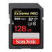 SanDisk Extreme Pro - Flash memory card - 128 GB - UHS-II U3 / Class10 - 1733x/2000x - SDXC UHS-II