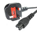 StarTech 1m BS 1363 to C5 Power Cord UK