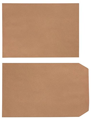 Best Value Business Plain Manilla Self Seal Wallet Envelopes C5 90gsm - Box of 500