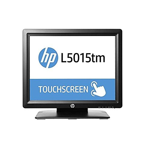 HP L5015tm - LED monitor - 15" - open frame - touchscreen - 1024 x 768 @ 75 Hz - 250 cd/m - 700:1 - 16 ms - VGA, USB - black