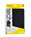 Tech air Universal - Flip cover for tablet - textured polyester - black - 10.1"