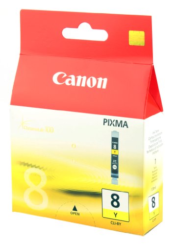 Best Value Canon No 8 Yellow Ink Cartridge (Chromalife 100 Inks, CLI-8Y)